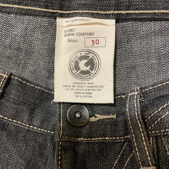 Vintage Y2K G-UNIT Baggy Denim Shorts - Picture 6 of 6